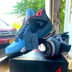 (BRAND NEW in the box) TRAVIS SCOTT X AIR JORDAN RETRO 4’S